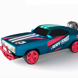 2,4G de alta velocidad a la deriva <span class=keywords><strong>RC</strong></span> Car Cool Marquee y luces de respiración Interruptor de modo de una tecla Recargable Toy Boy Gift - Product Image 1