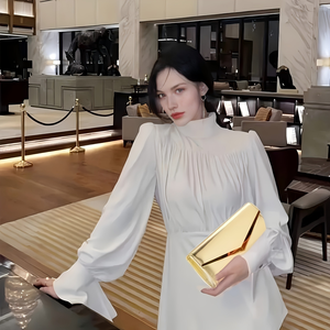 Wedding Evening Luxury PU <b>Handbag</b> with Detachable Shoulder Strap & Cross-Body Option 1-1.9L Capacity Magnetic Closure for Ladies - Product Image 4