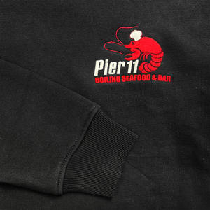 OEM Haute Qualité Couleur Uniforme Vierge Sweat à Capuche Restaurant Bar Café Vêtements de Travail pour Hommes Femmes Impression Personnalisée à la Demande Sweat à Capuche - Product Image 3