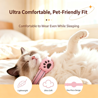 Collier de suivi pour animaux de compagnie en nylon souple, imperméable, durable et luxueux de la marque Fine Era, compatible avec iOS et Android, pour une utilisation en extérieur.