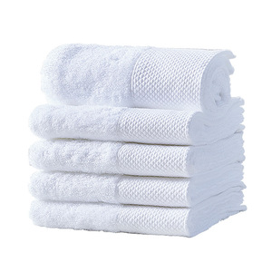 <span class=keywords><strong>Serviette</strong></span> de bain en coton blanc pur, hôtel économique, couleur unie, hypoallergénique, antimicrobienne, séchage rapide, écologique, design minimaliste, en vrac - Product Image 2