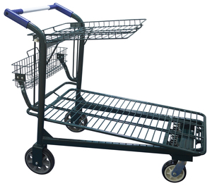 Chariots de courses universels <span class=keywords><strong>2026</strong></span>, chariots de courses de grande taille pour magasins de détail, chariots de courses pour supermarchés - Product Image 5