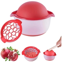 Outil de pelage de grenade, extracteur de pépins, machine à éplucher la pulpe de fruits, outil de pelage multifonctionnel pour la cuisine