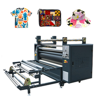 Presse à transfert thermique à rouleaux pour sublimation de tissus et textiles, modèle 42/190, avec tambour chauffant à alimentation par le bas