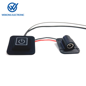 Силиконовый переключатель контроля температуры силиконовая кнопка с USB-C гнездовым разъемом для подушки с подогревом - Product Image 3