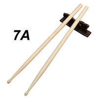 Baguettes de batterie professionnelles en gros OEM/ODM, personnalisées avec impression soie/couleur, en bois d'érable de qualité supérieure, modèles 5A/7A, en lots