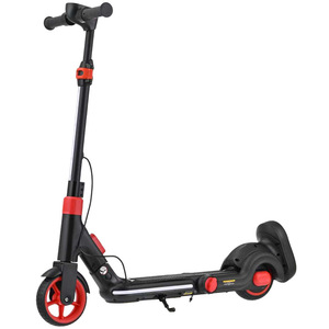 Trottinette électrique pour enfants avec siège, batterie 24V2.5AH rechargeable, pliable, grandes roues, hauteur réglable, rouge - Product Image 5