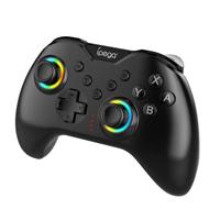 Control Inalámbrico para Juegos SW123 para Switch2 / PC con Vibración de Doble Motor, Sensor de Movimiento de Seis Ejes, Iluminación RGB y Función Turbo