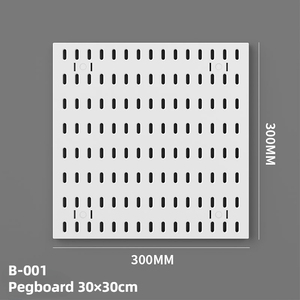 Papan Pegboard Penyimpanan yang Dipasang di Dinding, Rak Pengatur Panel Gaming, Stand <span class=keywords><strong>Display</strong></span> Serbaguna Hemat Ruang - Product Image 6