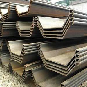 Tablestacas de Acero Laminado en Caliente en Forma de U, JIS CE Sy295 Sy390 S355gp, Tablestacas de Acero al Carbono - Product Image 3