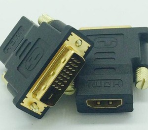 Metallo cacciavite <span class=keywords><strong>DVI</strong></span> Maschio a femmina Adattatore HDTV Placcato In Oro 1080P Maschio a Femmina Adattatore - Product Image 6