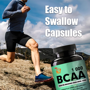 Cápsulas de BCAA de Alta Potencia para Energía y Resistencia, Ayudan a Desarrollar Músculo Magro, Suplemento Deportivo con Aminoácidos de Cadena Ramificada - Product Image 5