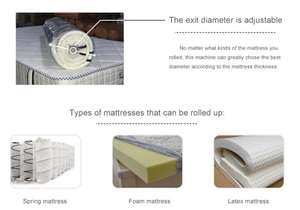 Petit Pain automatique de <span class=keywords><strong>Machine</strong></span> à Emballer <span class=keywords><strong>pour</strong></span> Matelas À Ressorts Ensachés matelas en mousse de latex - Product Image 6
