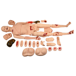 Scienza medica infermiera avanzata per la cura del Trauma <span class=keywords><strong>formazione</strong></span> manichino con moduli di ustioni da Trauma - Product Image 1