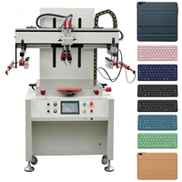 Máquina de Serigrafía Semiautomática de 500*700 mm, Accionada Eléctricamente, con Control PLC, para Teclados de PC, Impresora de Tela Nueva