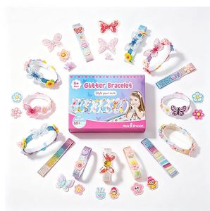 DIY Fashion Hairband Making Kit Teen Girls Plastic Alice <b>Headbands</b> Cartoon Butterfly Bow Craft Gift Supplier Set - Product Image 6