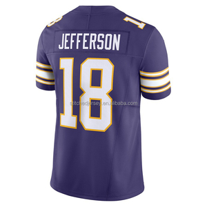 Maillot de football cousu pour hommes 2026 S-3XL J.J. McCarthy Justin Jefferson Dallas Turner - Product Image 5