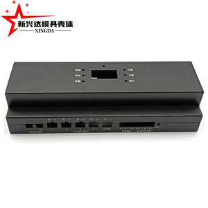 Hpf Điều khiển điều khiển công nghiệp hướng dẫn đường sắt nhà ở Hợp kim nhôm bao vây điện tử IP54 bảo vệ nhôm đùn - Product Image 2