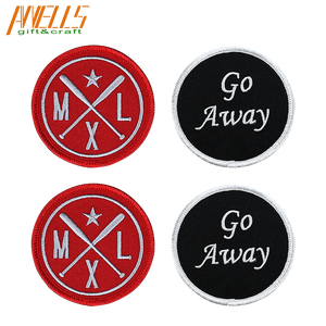 Tùy Chỉnh Cổ Phiếu Sẵn Sàng Made Trắng Lớn Thêu Xe Đạp Hoa Con Công Ô Tô Xe Máy Câu Lạc Bộ Các Bản Vá Lỗi Đính Biểu Tượng - Product Image 3