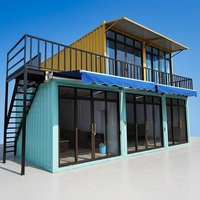 DYCE Maisonnette de luxe moderne en kit, structure en acier anticorrosion, hôtel préfabriqué, bureau modulaire en conteneur