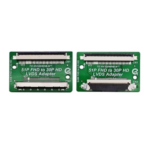 51 PIN FHD <span class=keywords><strong>Samsung</strong></span> TO 30 PIN HD LG LVDS อะแดปเตอร์แปลงบอร์ดแผ่นการ์ดแอลซีดีทีวีจอแผงแสดงผลแบบยืดหยุ่น - Product Image 1
