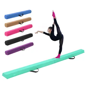 Custom Hot Kids Gymnastiek Fitness Apparatuur Opvouwbare Schuim Balans Balk Voor Gymnastiek En Tuimelen