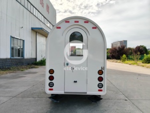 Remorque alimentaire mobile entièrement équipée Etodevice de 7,2 pieds pour la vente rapide de nourriture, de collations, de boissons et de bonbons - Product Image 3