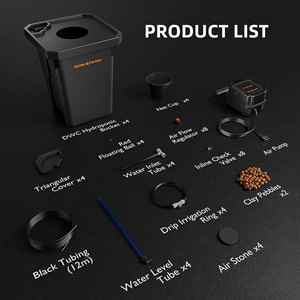 Hệ thống trồng cây nhỏ giọt tuần hoàn Spider Farmer DWC thủy canh với bộ dụng cụ nhỏ giọt trên cùng, dung tích 7 gallon, nuôi cấy nước sâu - Product Image 6