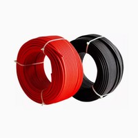Elektrisches PV-Kabel Größe 4mm 6mm 10mm 16mm Solarstrom Photovoltaik-Kabel 4mm2 XLPE-Isolierung PV1-F