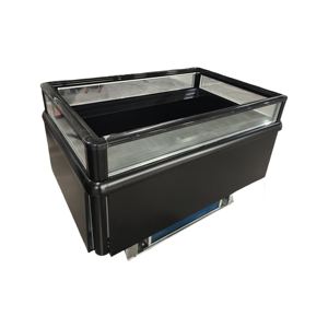 Réfrigérateur et congélateur à double température Supermarché Commercial Island - Product Image 2