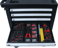 RTTOOL 472 pièces, chariot d'outils de réparation automobile, ensemble de clés et de boîtes à outils pour mécanicien