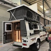 Free Man Camper: Tenda Pop-up de Lona para Caminhonetes, Trailers de Viagem, RVs e Campers Off-Road