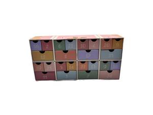 Cấp bằng sáng chế tùy chỉnh Infinity Twist Advent lịch 24 xoay bất ngờ giáng sinh ma thuật cubestress cứu trợ quà tặng trong một moq 50 cái - Product Image 2