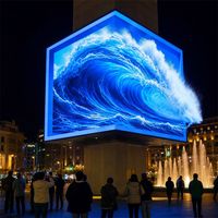 Écran d'affichage LED publicitaire extérieur étanche IP67, panneau d'affichage géant
