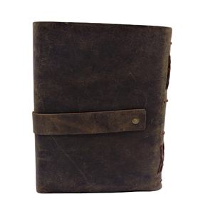 Journal en cuir antique fait main avec papier haute densité, personnalisable pour les commandes en gros et en vrac - Product Image 3