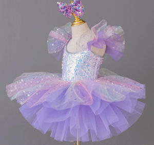Robe de ballet <span class=keywords><strong>tutu</strong></span> pour filles de maternelle, petit cygne, robe de performance de ballet, <span class=keywords><strong>tutu</strong></span> <span class=keywords><strong>pas</strong></span> <span class=keywords><strong>cher</strong></span>, costume de ballet <span class=keywords><strong>rose</strong></span> - Product Image 3