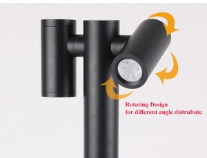 Lampes LED solaires modernes pour allée extérieure, <span class=keywords><strong>jardin</strong></span>, paysage, pelouse, lampes LED solaires pour balise de <span class=keywords><strong>jardin</strong></span>, lampes LED solaires pour piquet de <span class=keywords><strong>jardin</strong></span> - Product Image 5