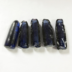 Gemas Sintéticas, Corindón en Bruto, Materia Prima de Zafiro # <span class=keywords><strong>33</strong></span> # 34 Piedras de Corindón Sintético para la Fabricación de Joyas - Product Image 4