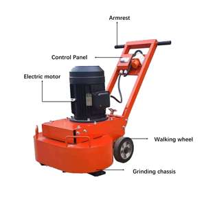 Máquina Pulidora y Amoladora de Pisos de Concreto de 5.5KW Nueva con 6 Cabezales - Product Image 2