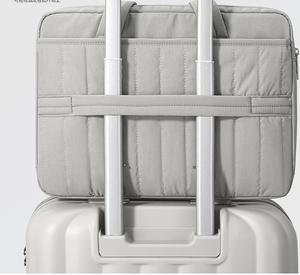 Sac pour ordinateur portable souple pour homme, multifonction, antichoc, mallette de protection, minimaliste, tendance, portable, à porter à la main - Product Image 3