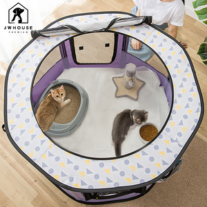 Litière pour chat, clôture pour chien, <span class=keywords><strong>tipi</strong></span> pliable pour petits chiens, parc pliable pour chiots, cage pour chiens, chenils, parc pour lapins - Product Image 2