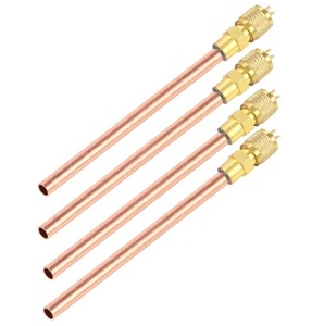 Repuestos para Aire Acondicionado, Válvula <span class=keywords><strong>de</strong></span> <span class=keywords><strong>Carga</strong></span> Automática <span class=keywords><strong>de</strong></span> Cobre R-410A para Refrigerador, <span class=keywords><strong>Precio</strong></span> Competitivo - Product Image 1