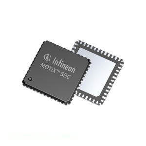 Circuit intégré TLE95633QXJXUMA1 48 VFQFN avec pad exposé, pilote BLDC, gestion de l'alimentation (PMIC), en stock - Product Image 1