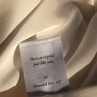 Étiquettes d'entretien personnalisées imprimées, écologiques, en satin de soie, pour vêtements, chaussures et sacs
