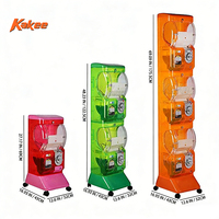 Machine à capsules de jouets japonaise classique à un étage, translucide, en promotion