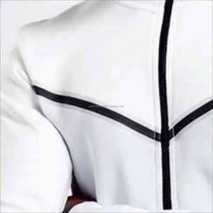 Ensemble de survêtement athlétique de haute qualité pour hommes et femmes, tenue de sport, matière respirante à séchage rapide, jogging de gym, entraînement, tenue de rue - Product Image 1