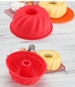 9inch Gear-shaped silicone cake mold DIY bread toast baking tool with functions for chocolate, <b>jelly</b>, <b>pudding</b>, and soap molds - Product Image 3