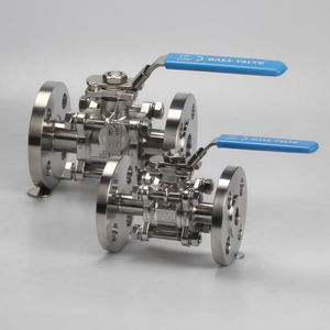 Acciaio Inossidabile <span class=keywords><strong>di</strong></span> alta <span class=keywords><strong>Pressione</strong></span> Limite Interruttore Sanitario 3 pz <span class=keywords><strong>Valvola</strong></span> a Sfera Con Tri Morsetto Saldato Filettato - Product Image 5