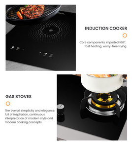 Table de cuisson à induction 2 feux 3000W ultra puissante 220V étanche et cuisinière à gaz - Product Image 6