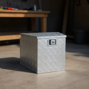 Caja de Herramientas de Aluminio 29x15x16.1x18.1 Pulgadas, Solución de Almacenamiento Duradera para Uso en Garaje - Product Image 2